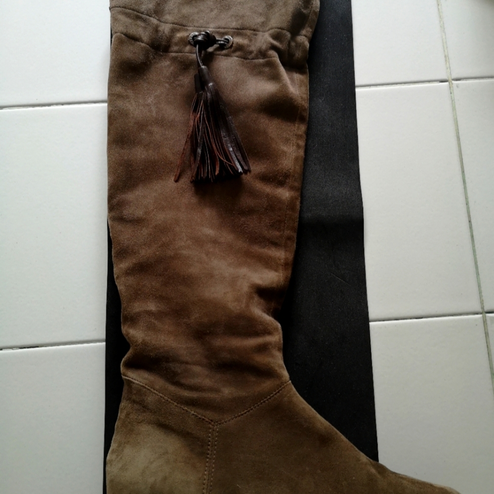 Suede boots /   made in Spain
